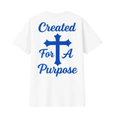 "Created For A Purpose" Heavyweight Tee | White