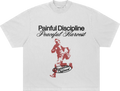 "Painful Discipline" Heavyweight Tee | White